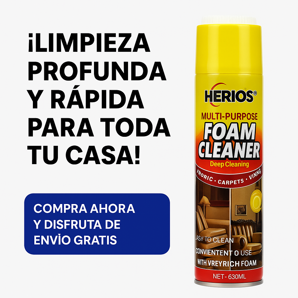 ESPUMA LIMPIADORA MULTIUSOS